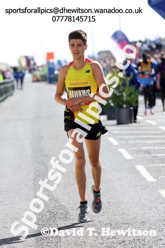 Callum Hawkins mens Morrisons Great North Run. Photo: David T. Hewitson/Sports for All Pics